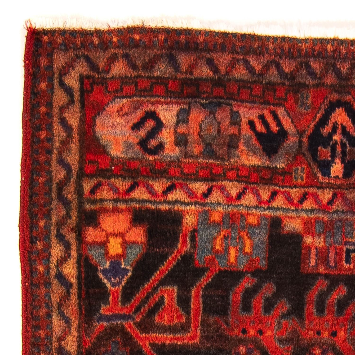 Perserteppich - Nomadic 133 x 94 cm - mehrfarbig