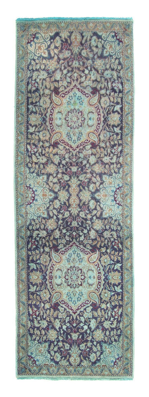Orientteppich 290 x 92 cm - dunkelblau