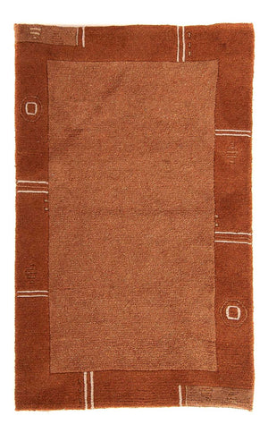 Nepal Teppich 156 x 93 cm - braun