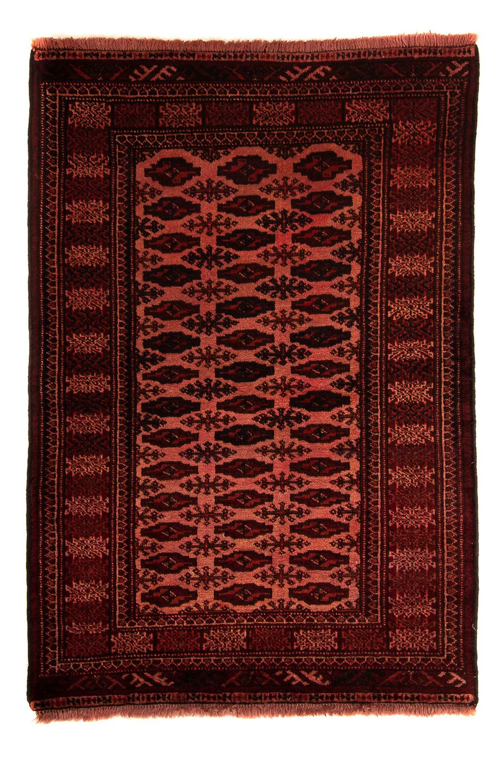 Orientteppich 150 x 103 cm - dunkelrot