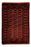Orientteppich 150 x 103 cm - dunkelrot