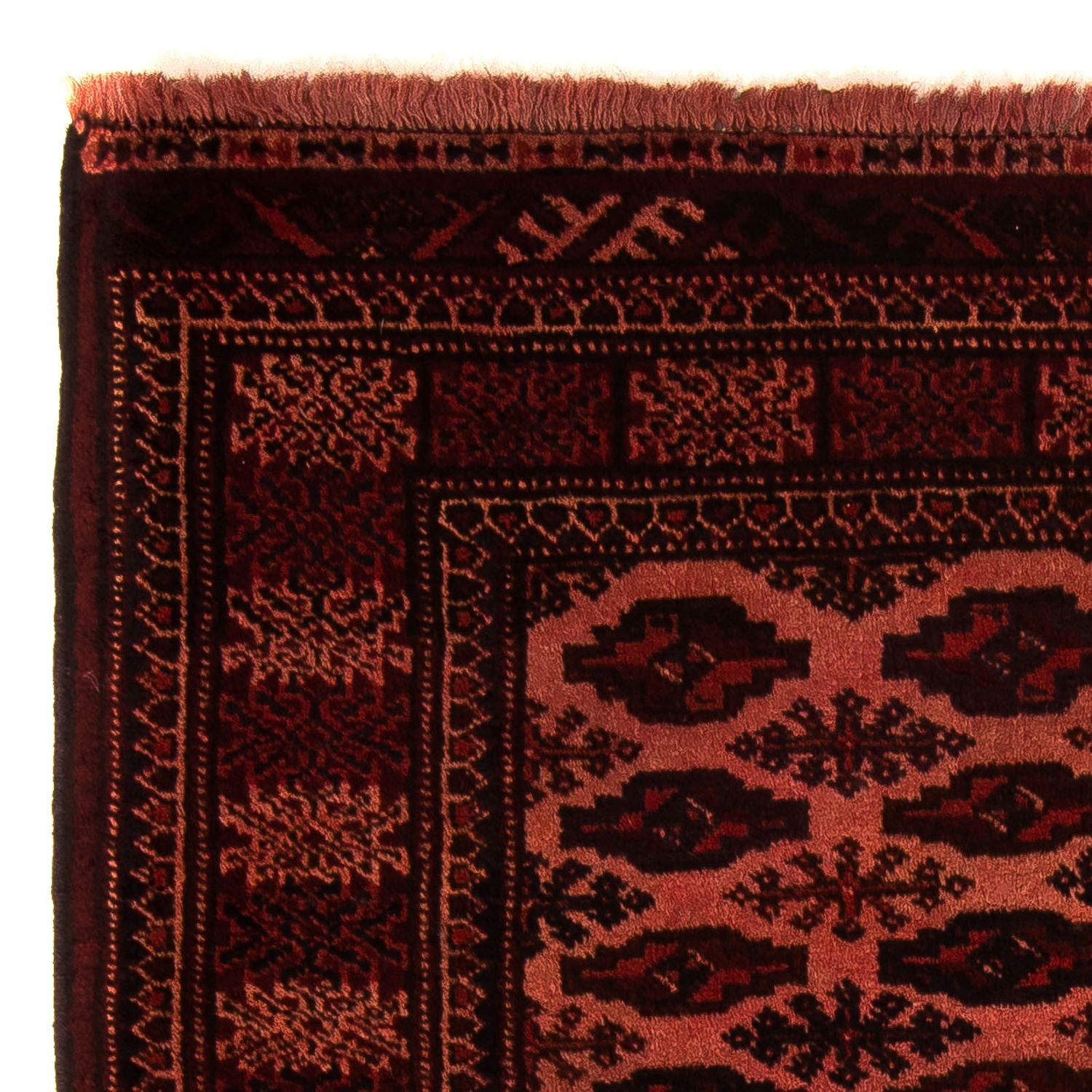 Orientteppich 150 x 103 cm - dunkelrot