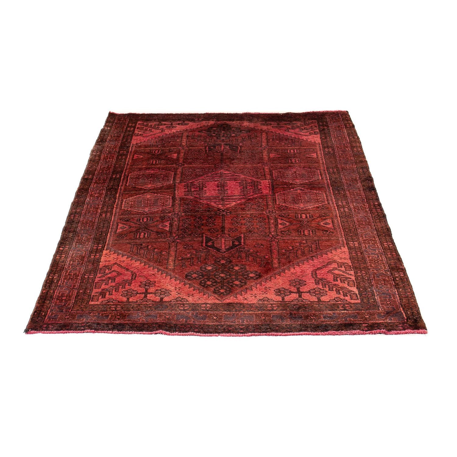 Orientteppich 170 x 115 cm - hellrot
