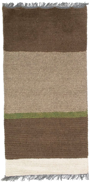 Nepal Teppich 140 x 70 cm - mehrfarbig