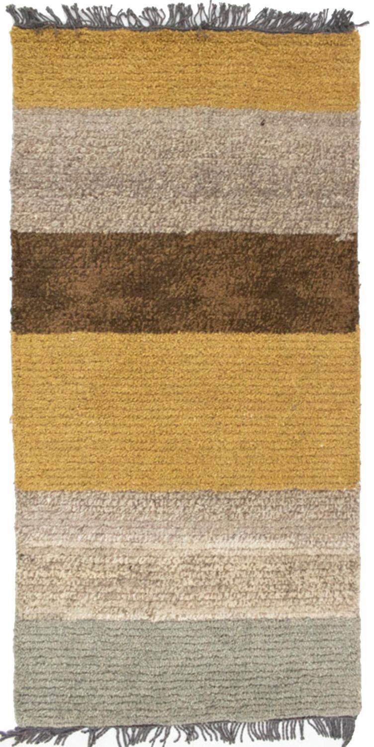 Nepal Teppich 140 x 70 cm - mehrfarbig