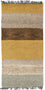 Nepal Teppich 140 x 70 cm - mehrfarbig
