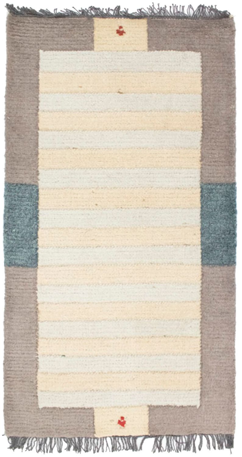 Nepal Teppich 140 x 70 cm - mehrfarbig
