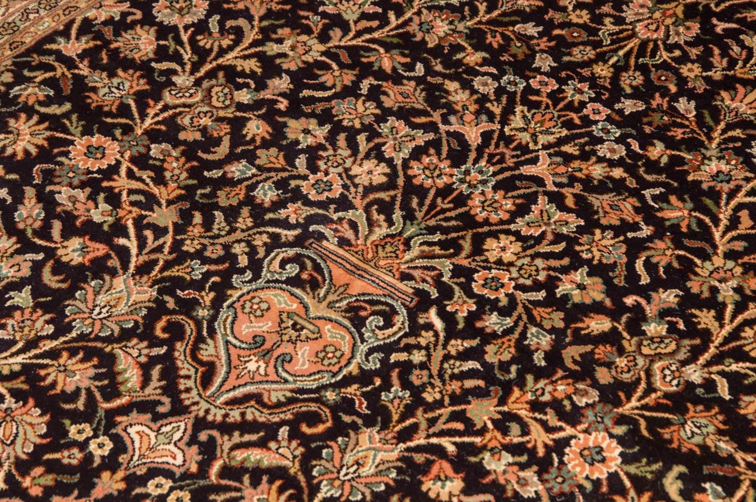 Seidenteppich - Kaschmir Seide 190 x 127 cm Teppichbrücke