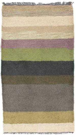 Nepal Teppich 140 x 70 cm - mehrfarbig