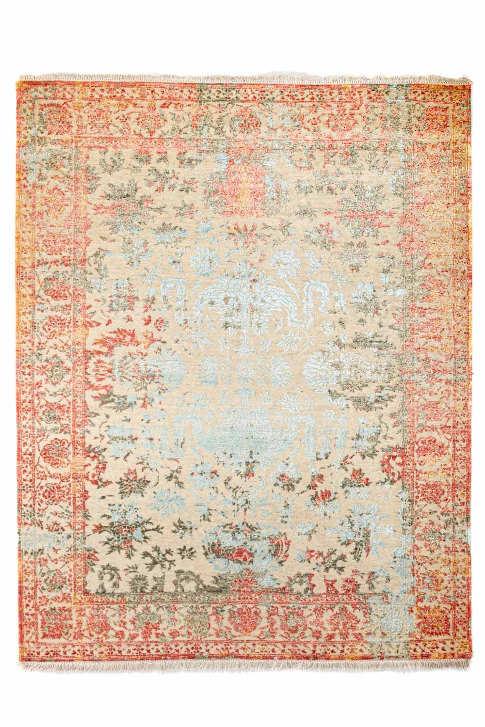 Designer Teppich 195 x 155 cm Teppichbrücke