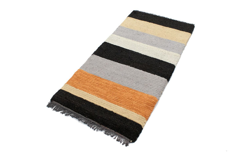 Nepal Teppich 140 x 70 cm - mehrfarbig
