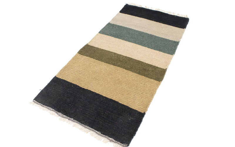 Nepal Teppich 140 x 70 cm - mehrfarbig