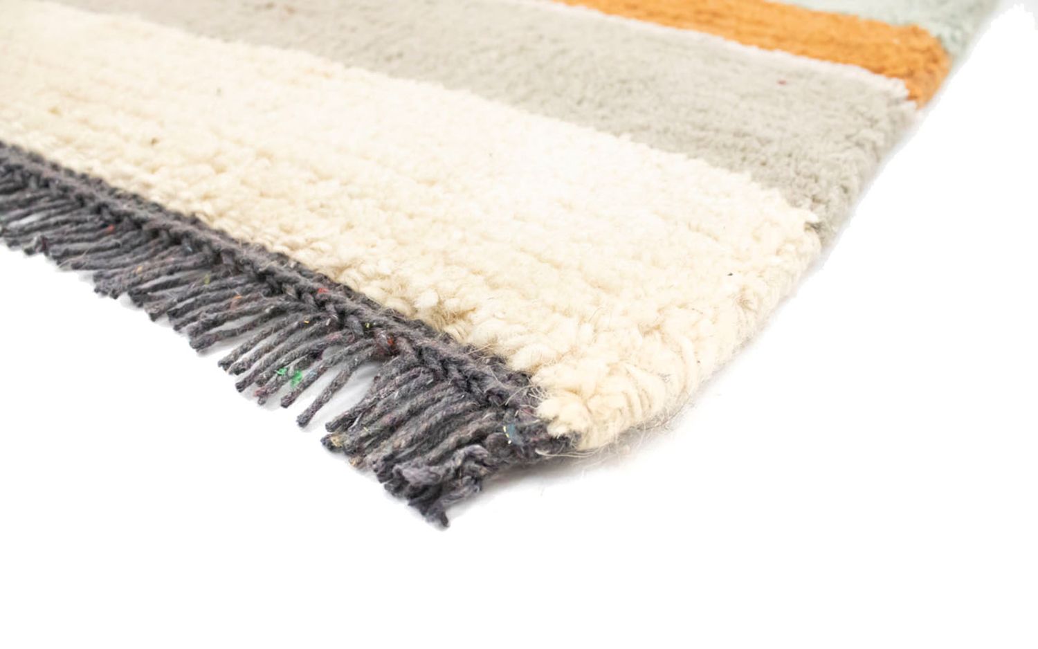 Nepal Teppich 140 x 70 cm - mehrfarbig