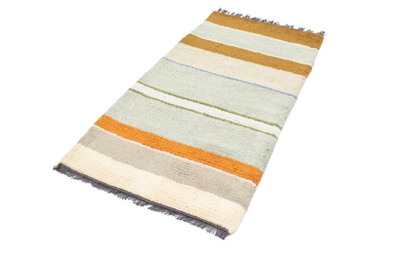 Nepal Teppich 140 x 70 cm - mehrfarbig