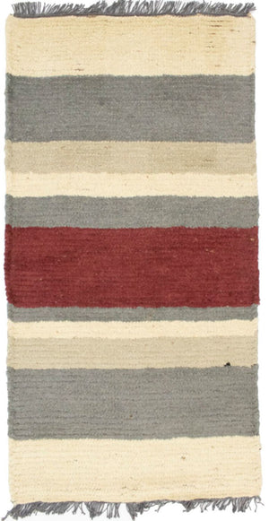 Nepal Teppich 140 x 70 cm - mehrfarbig