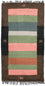 Nepal Teppich 140 x 70 cm - mehrfarbig