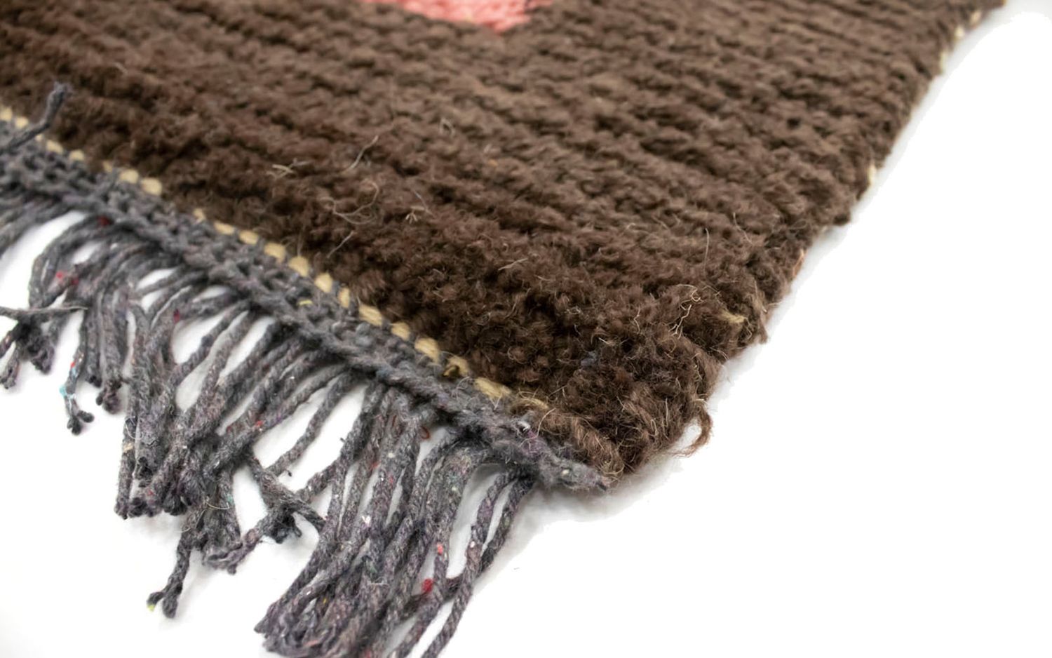 Nepal Teppich 140 x 70 cm - mehrfarbig