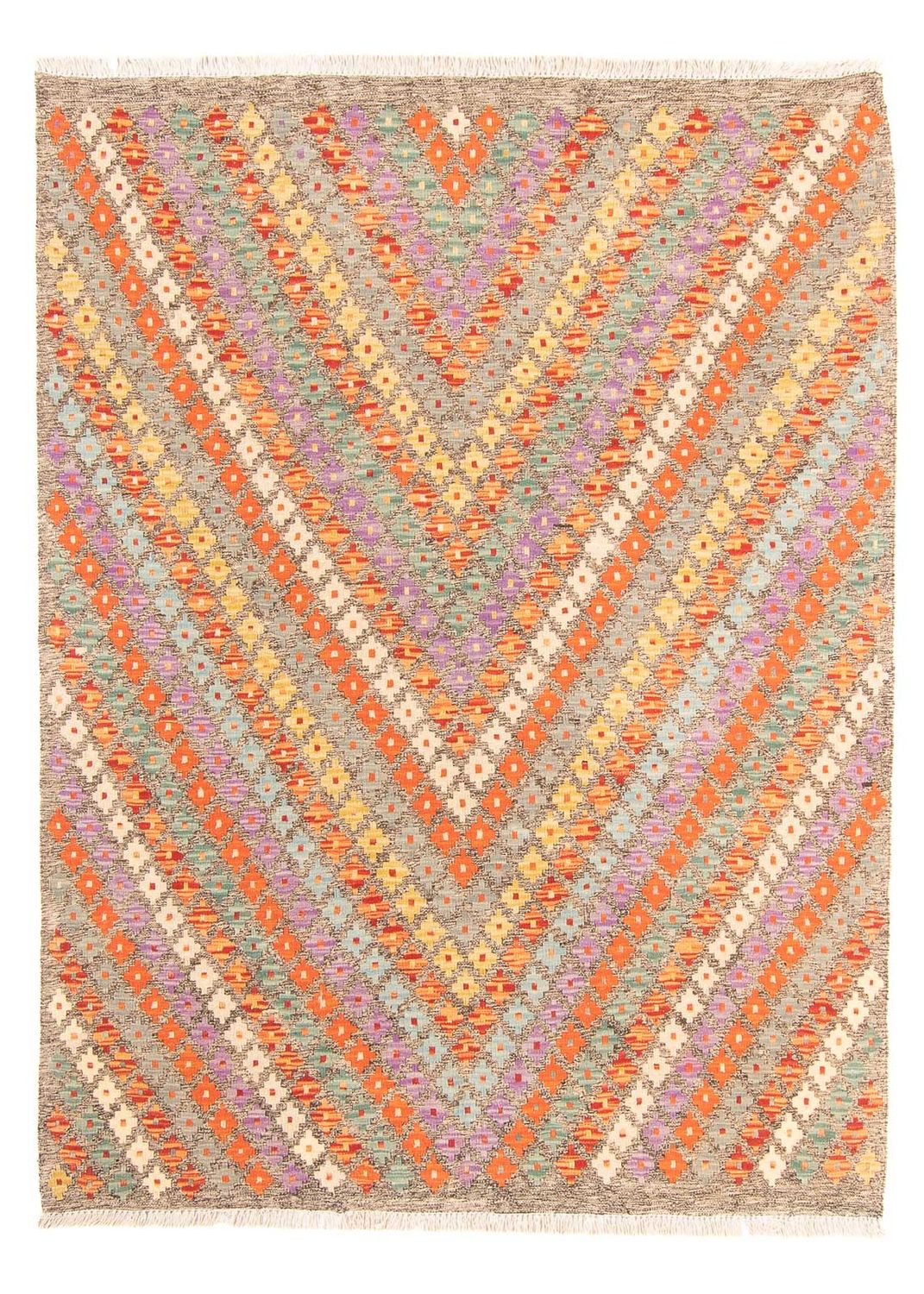 Kelim Teppich - Splash 200 x 155 cm
