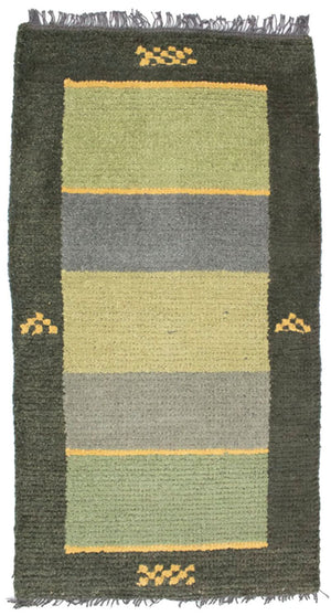 Nepal Teppich 140 x 70 cm - mehrfarbig