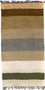 Nepal Teppich 140 x 70 cm - mehrfarbig