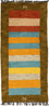 Nepal Teppich 140 x 70 cm - mehrfarbig