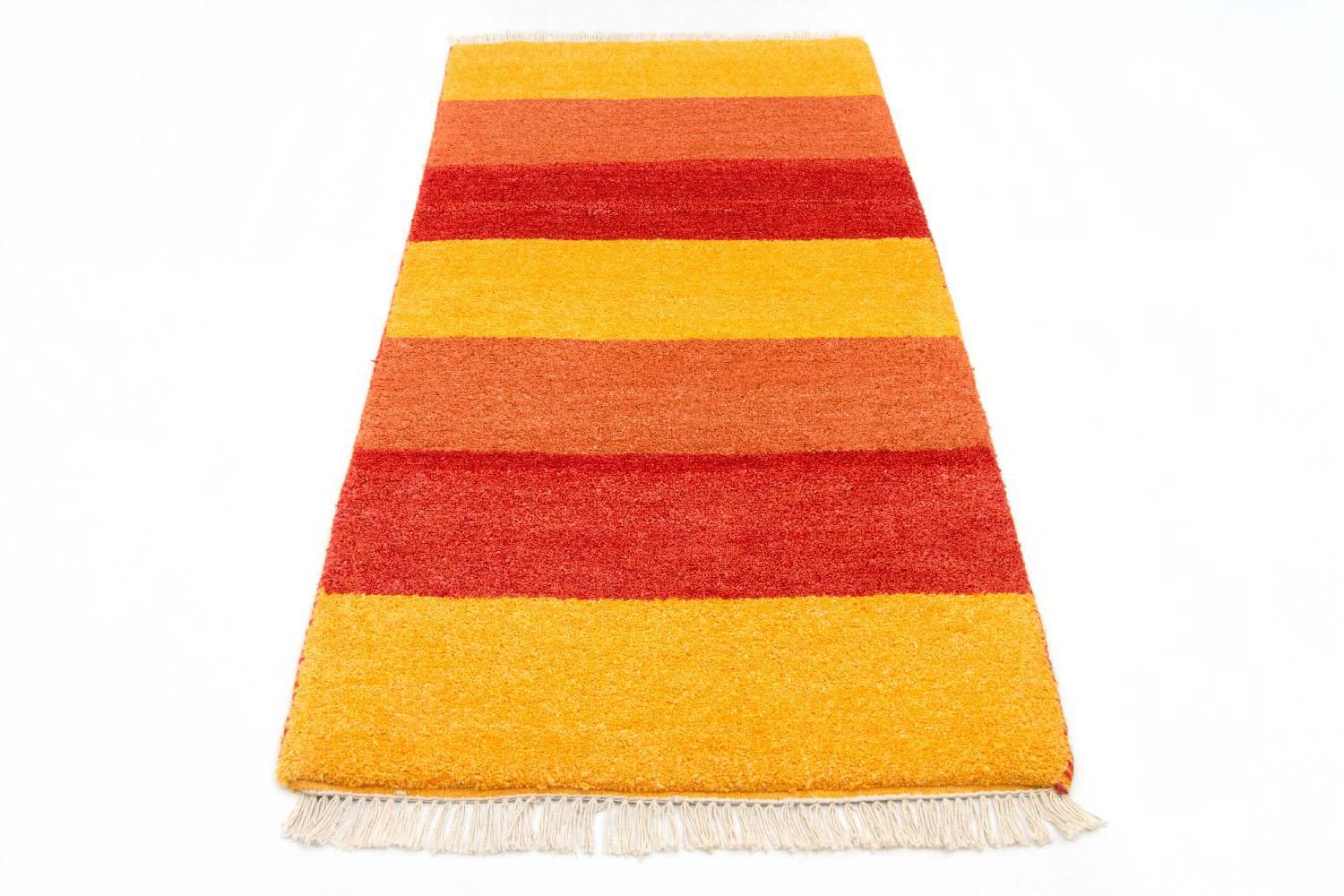 Gabbeh Teppich - Indus 140 x 70 cm - bunt