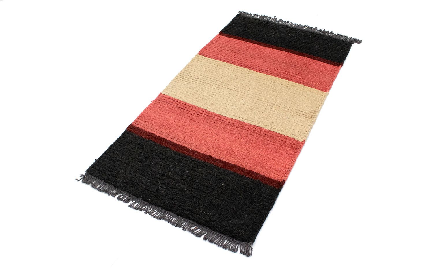 Nepal Teppich 140 x 70 cm - mehrfarbig