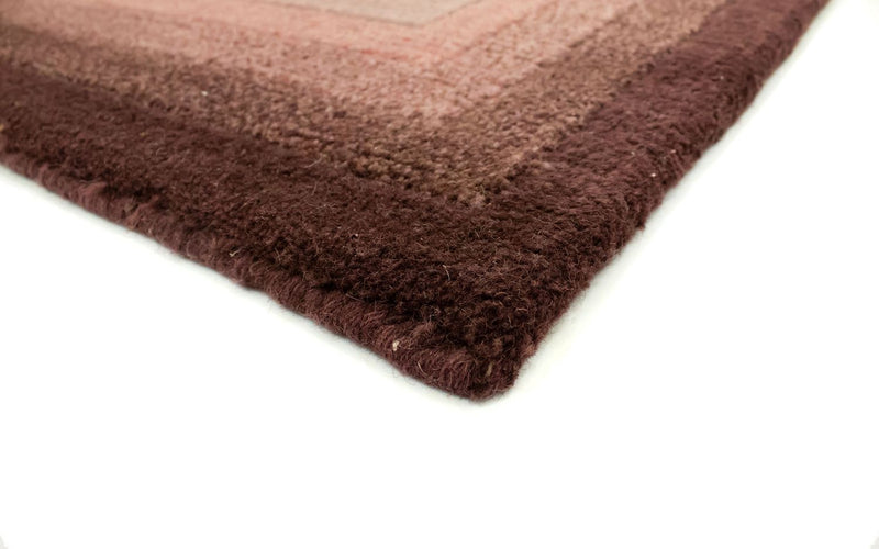 Nepal Teppich 140 x 70 cm - lila