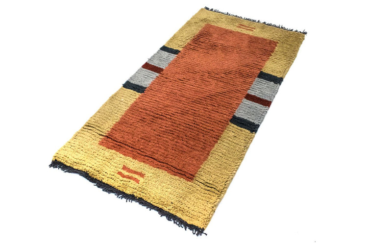 Nepal Teppich 140 x 70 cm - mehrfarbig