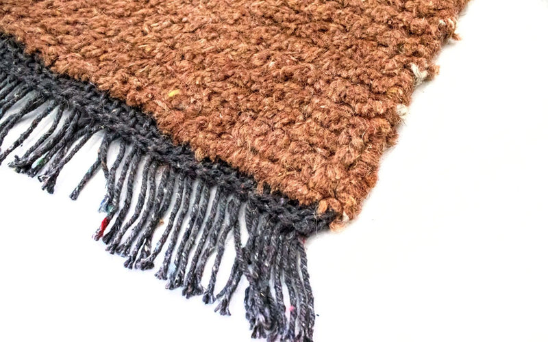 Nepal Teppich 140 x 70 cm - mehrfarbig