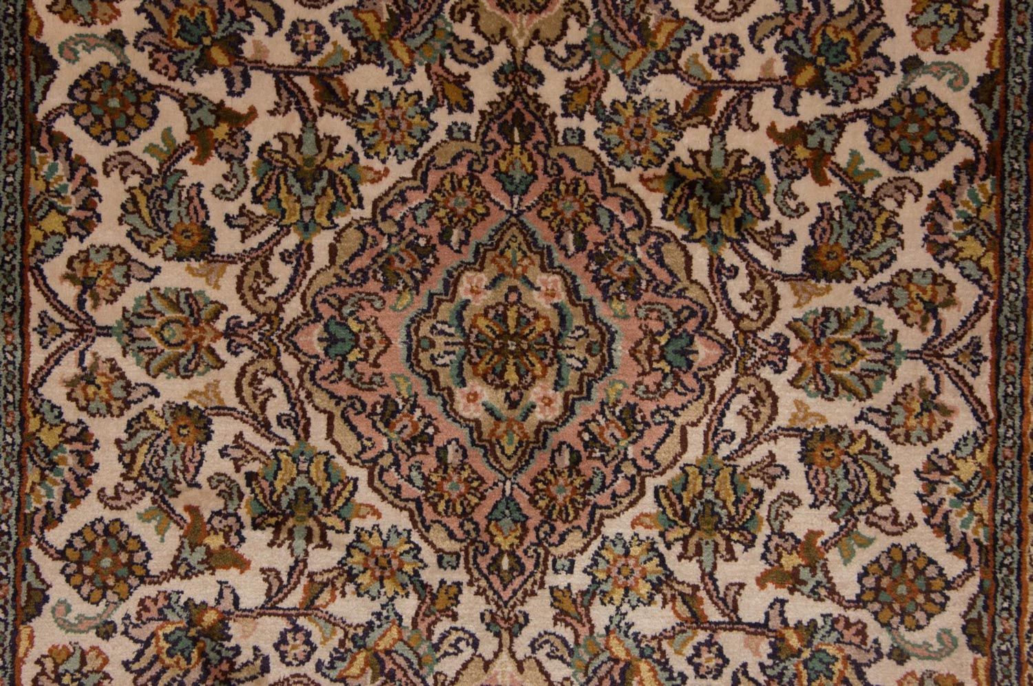Seidenteppich - Kaschmir Seide 301 x 79 cm Teppich Läufer