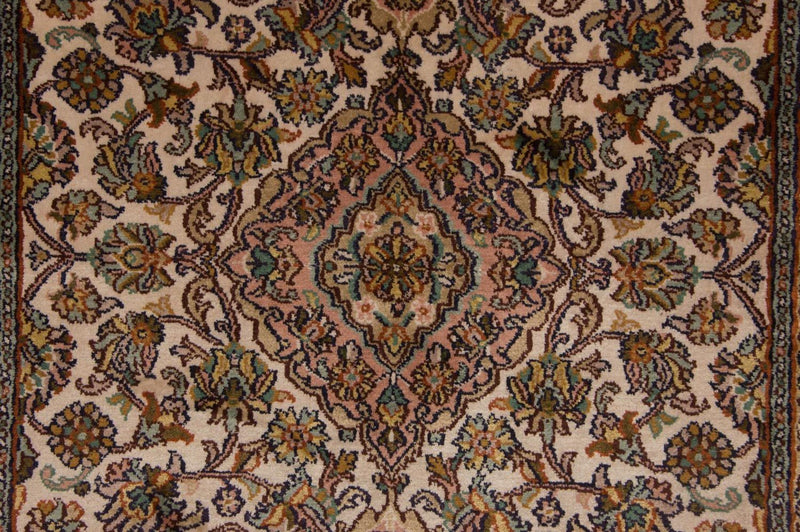 Seidenteppich - Kaschmir Seide 301 x 79 cm Teppich Läufer