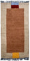 Nepal Teppich 140 x 70 cm - braun