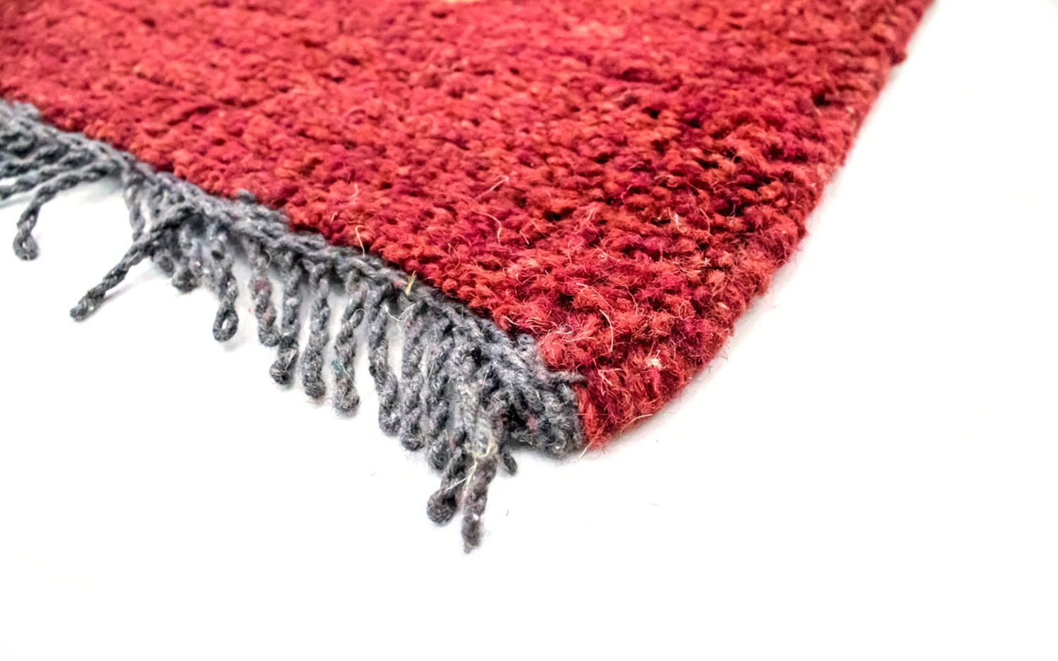 Nepal Teppich 140 x 70 cm - orange