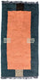 Nepal Teppich 140 x 70 cm - mehrfarbig