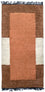 Nepal Teppich 140 x 70 cm - braun