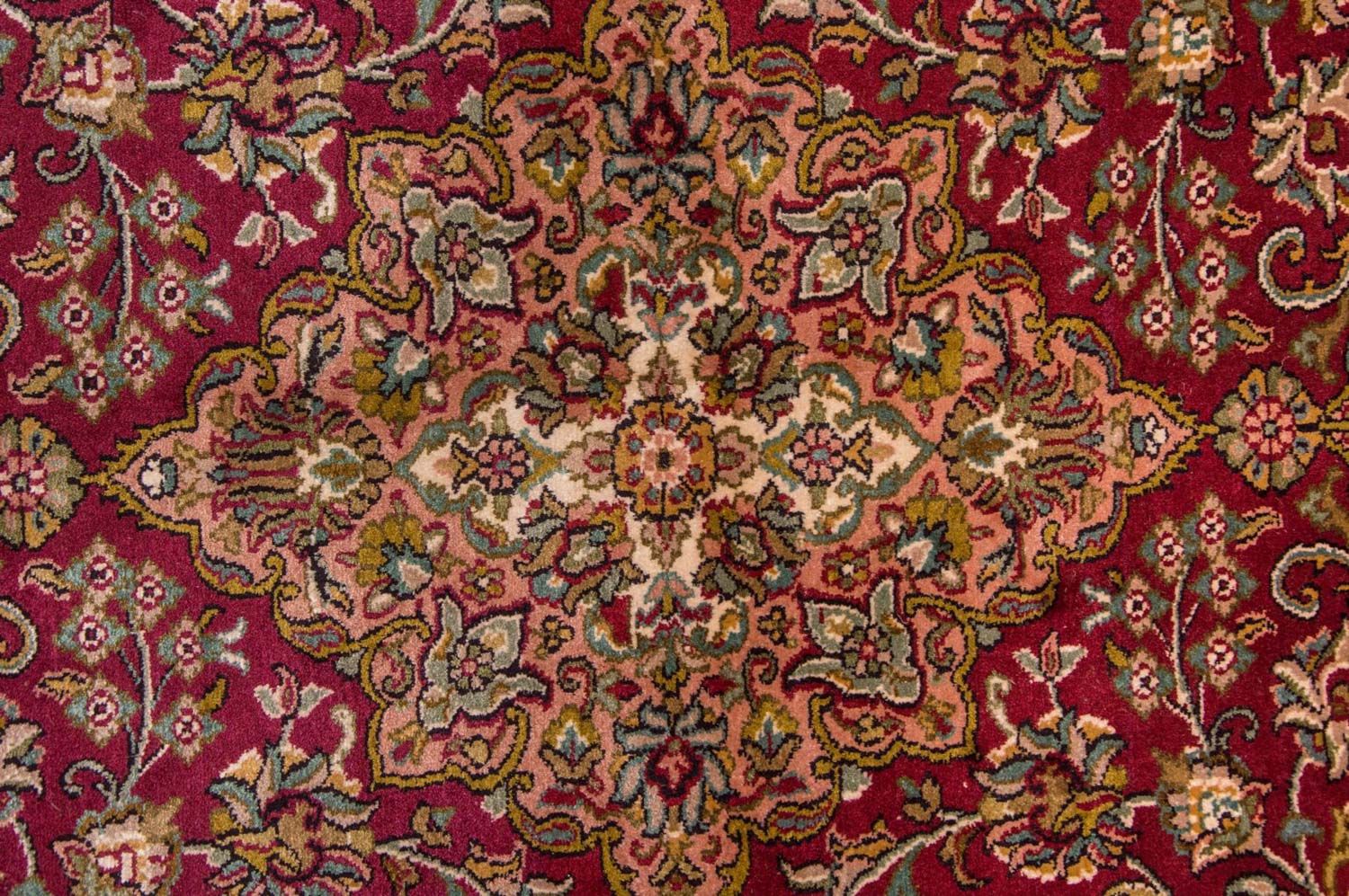Seidenteppich - Kaschmir Seide 218 x 157 cm Teppich Wohnzimmer