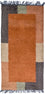 Nepal Teppich 140 x 70 cm - mehrfarbig