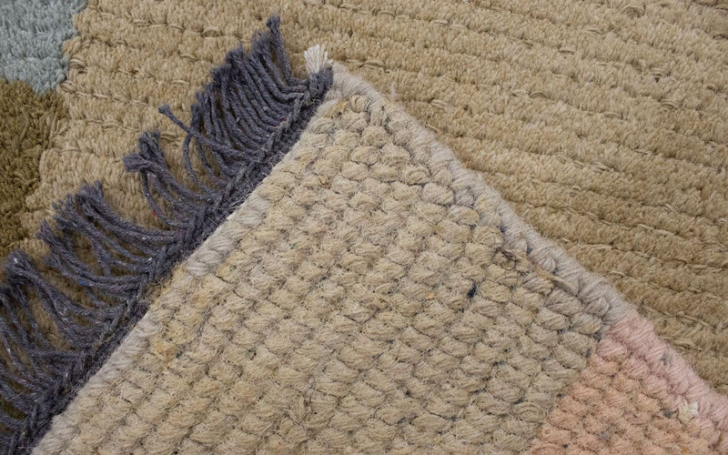 Nepal Teppich 140 x 70 cm - mehrfarbig