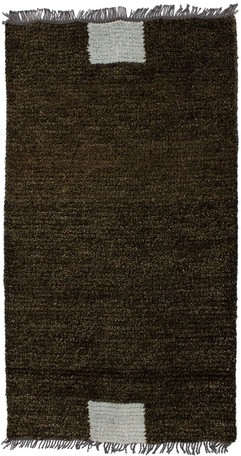 Nepal Teppich 140 x 70 cm - mehrfarbig