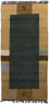 Nepal Teppich 140 x 70 cm - blau