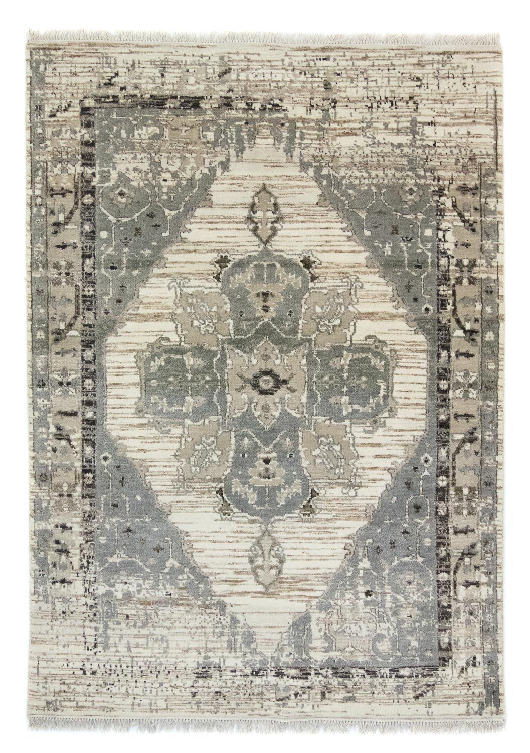 Designer Teppich 236 x 166 cm Wohnzimmer Teppich