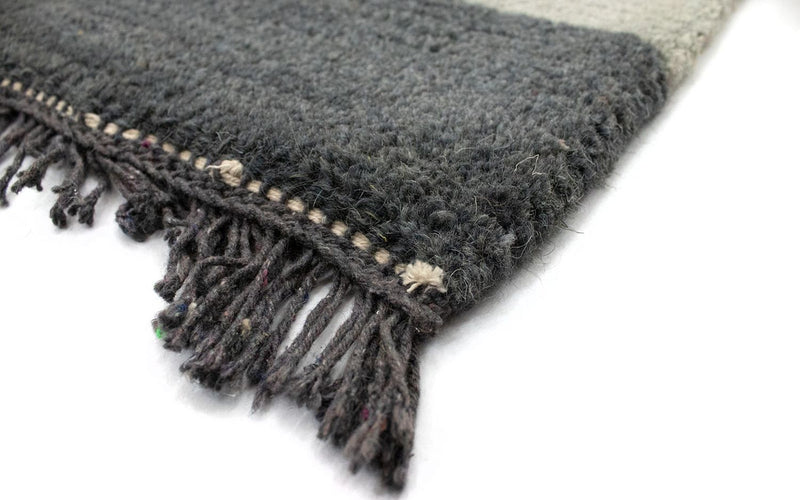 Nepal Teppich 140 x 70 cm - rosa