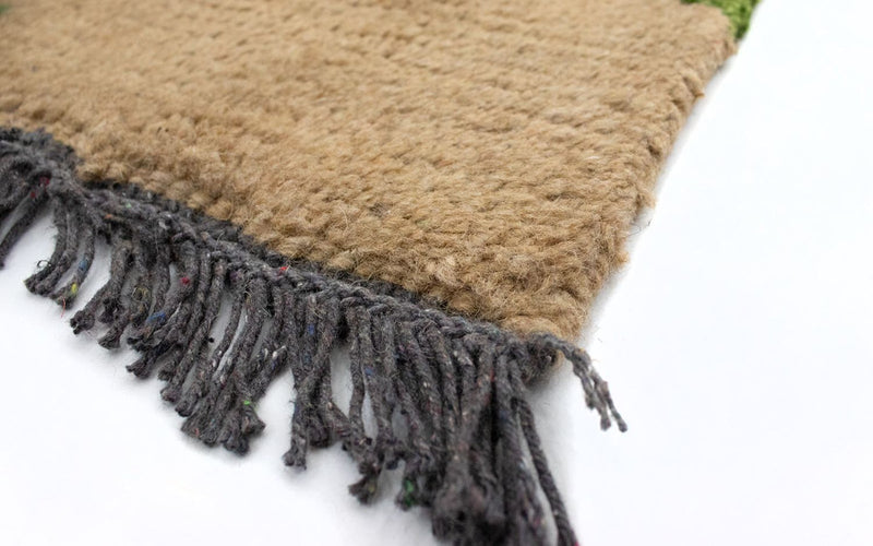 Nepal Teppich 140 x 70 cm - braun