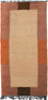 Nepal Teppich 140 x 70 cm - hellbraun