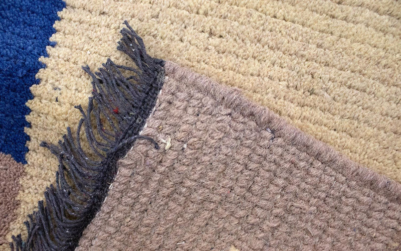 Nepal Teppich 140 x 70 cm - beige