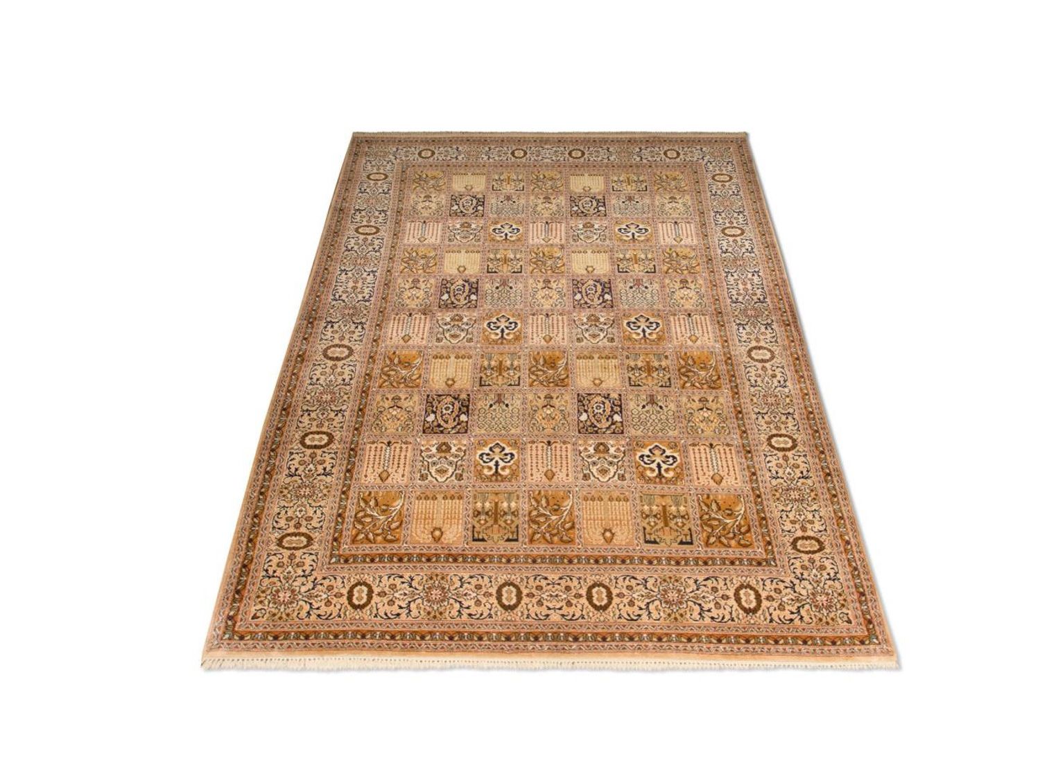 Seidenteppich - Kaschmir Seide 240 x 157 cm Teppich Wohnzimmer