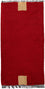 Nepal Teppich 140 x 70 cm - rot