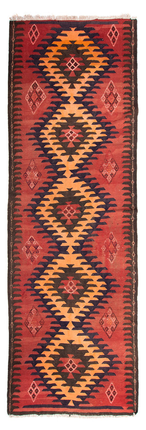 Kelim Teppich - Old 395 x 145 cm - mehrfarbig