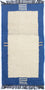 Nepal Teppich 140 x 70 cm - beige